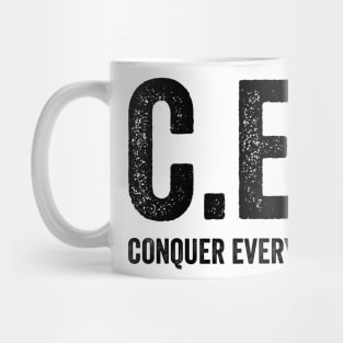 CEO Conquer Every Obstacle T-shirt, CEO Sweatshirt, Entrepreneur Sweatshirt, Entrepreneur Gift, Small Business Owner Shirt, Gift For CEO Mug